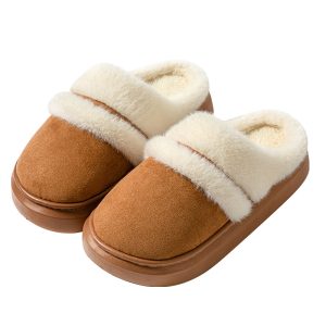 fuzzy-slippers-for-women-plush-house-shoes Fuzzy slippers for women in plush-lined house shoe styles